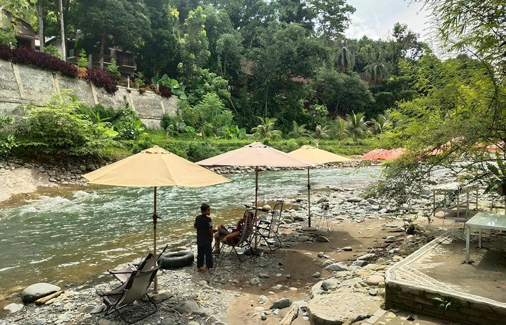 New The Heritage Resort & Restaurant Bukit Lawang Bandartelu Esterno foto
